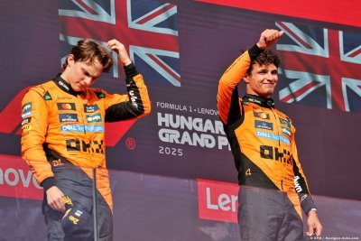 Norris et Piastri ont donné ’des sueurs froides’ à Zak Brown