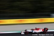 Au jeu du trafic, Räikkönen s'en est sorti, Giovinazzi s'est fait piéger