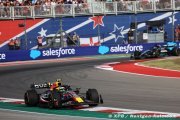 Pérez a 'appris de bonnes choses' lors du Sprint F1 d'Austin