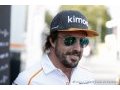 Alonso n'a pas encore discuté des modalités d'un éventuel retour en F1