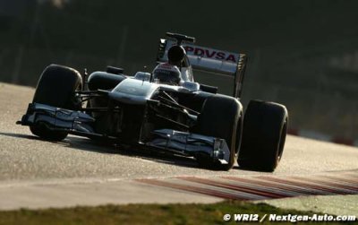 Williams n’a pas pu compléter le programme prévu