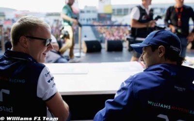 Bottas admet avoir été surpris par la vitesse de Massa