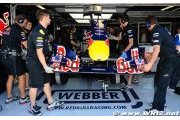 Red Bull initially failed new floor tests