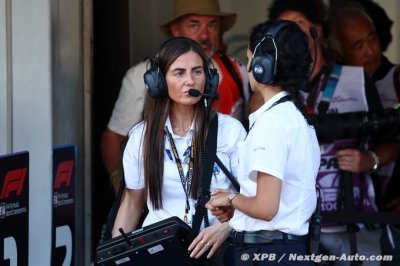 La ‘starter’ de la F1, c’est elle&nbsp;: à la rencontre de Rebecca Lee