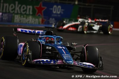 Alpine F1 a signé un résultat inattendu à Las Vegas