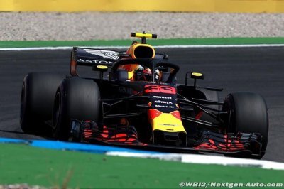 Hockenheim, EL2&nbsp;: Meilleur temps mais alerte moteur pour Verstappen