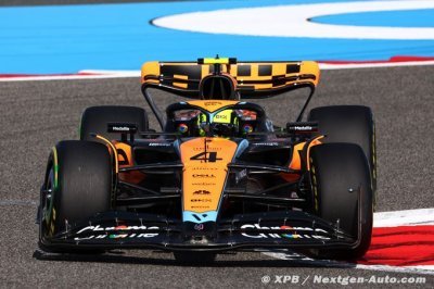 Norris pense que McLaren F1 est en ’meilleure forme’ qu’aux tests