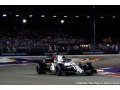 Motivée par Monza, Williams espère une autre surprise à Singapour