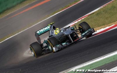 Rosberg espère une septième place... au mieux