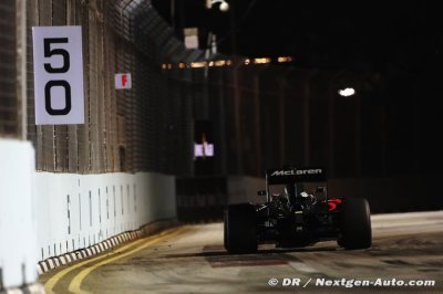 Race - Singapore GP report: McLaren Honda