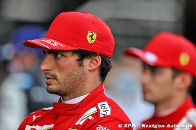Sainz va surveiller le nouveau moteur de Leclerc ce week-end