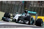 Brésil : Rosberg gagne son duel au sommet avec Hamilton