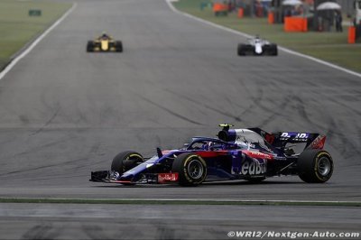 La météo a affecté les performances de Toro Rosso 
