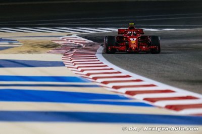 Raikkonen en première ligne mais pas en pole