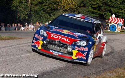 Ogier takes command