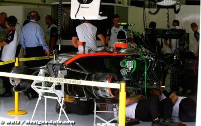 Button forfait pour le Grand Prix de Bahreïn