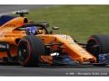 Alonso a passé sa journée à faire des tests pour McLaren