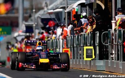 Vettel et Riccardo soulagés par les débuts de Red Bull