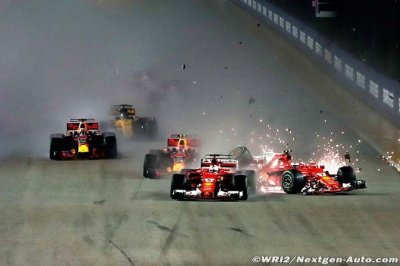Lauda blames Vettel for Singapore crash
