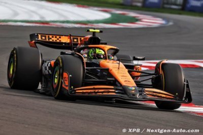 Norris est ’content’ d’être troisième, Piastri regrette ’une ’grosse erreur’