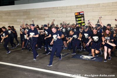 No hangover for triple-champ Verstappen in Qatar