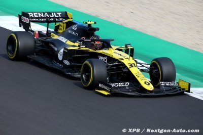 La RS20 de Renault F1 est désormais rapide avec de forts appuis