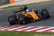 Renault F1 limitée dans son roulage à cause de l'ERS