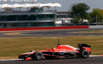 Marussia a fait rouler Tio Ellinas et Max Chilton