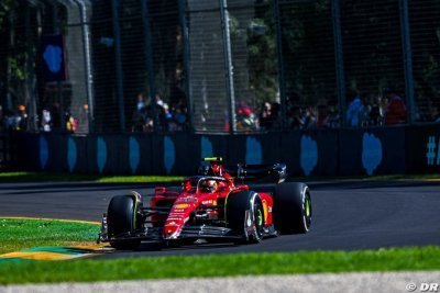 Melbourne, FP1: Sainz heads Ferrari 1-2 in opening practice for Australian GP