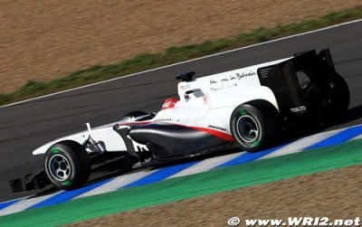 Le programme provisoire des essais de Jerez II