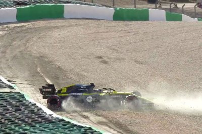 Dixième, Ricciardo n’a pas pu rouler en Q3 après un accident