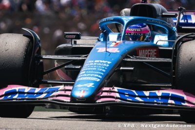 Alonso juge Ocon responsable de leur collision durant le Sprint