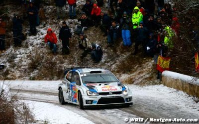 Ogier retrouve ’la neige’ de sa 1ère victoire avec la Polo R WRC