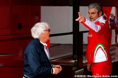Arrivabene needs help running Ferrari - Ecclestone