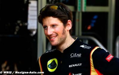 Romain Grosjean adore le circuit de Bahrein