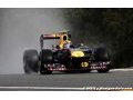 Webber shines in the wet