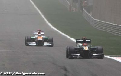 Sakhir - Team reaction after the race