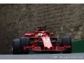 Vettel est heureux d'être en pole, Räikkönen déçu de son erreur
