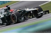 Les deux Caterham sont à l'arrivée