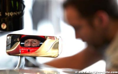 Schumacher n’est pas en concurrence avec Rosberg