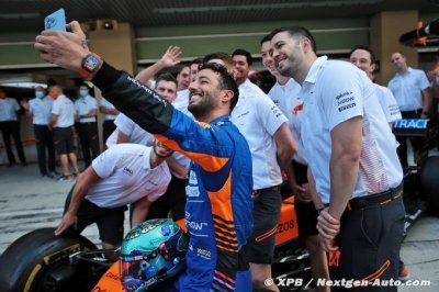 Ricciardo et Sainz ont développé des amitiés dans leurs équipes