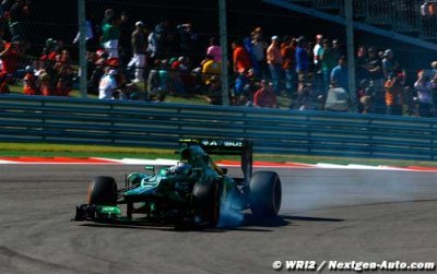 Une course tranquille voire anonyme pour Caterham