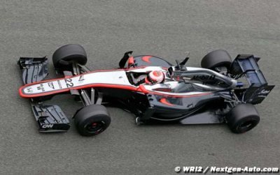 Tournage promotionnel très difficile pour McLaren à Barcelone