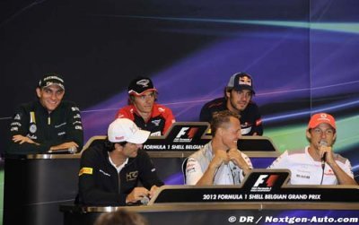 Belgian GP - Thursday press conference