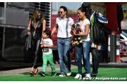 Massa enjoys having 5yo son at races