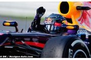 Vettel reçoit une nouvelle récompense