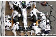 Williams s'est entraîné pour les arrêts au stand