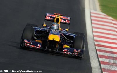 First run down straights crucial for Red Bull