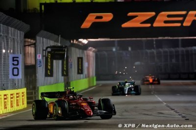 ‘Pas heureux du tout’, Sainz était en crise de confiance à Singapour