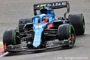 Ocon sauve les meubles dans sa Alpine F1 en difficulté sous la pluie